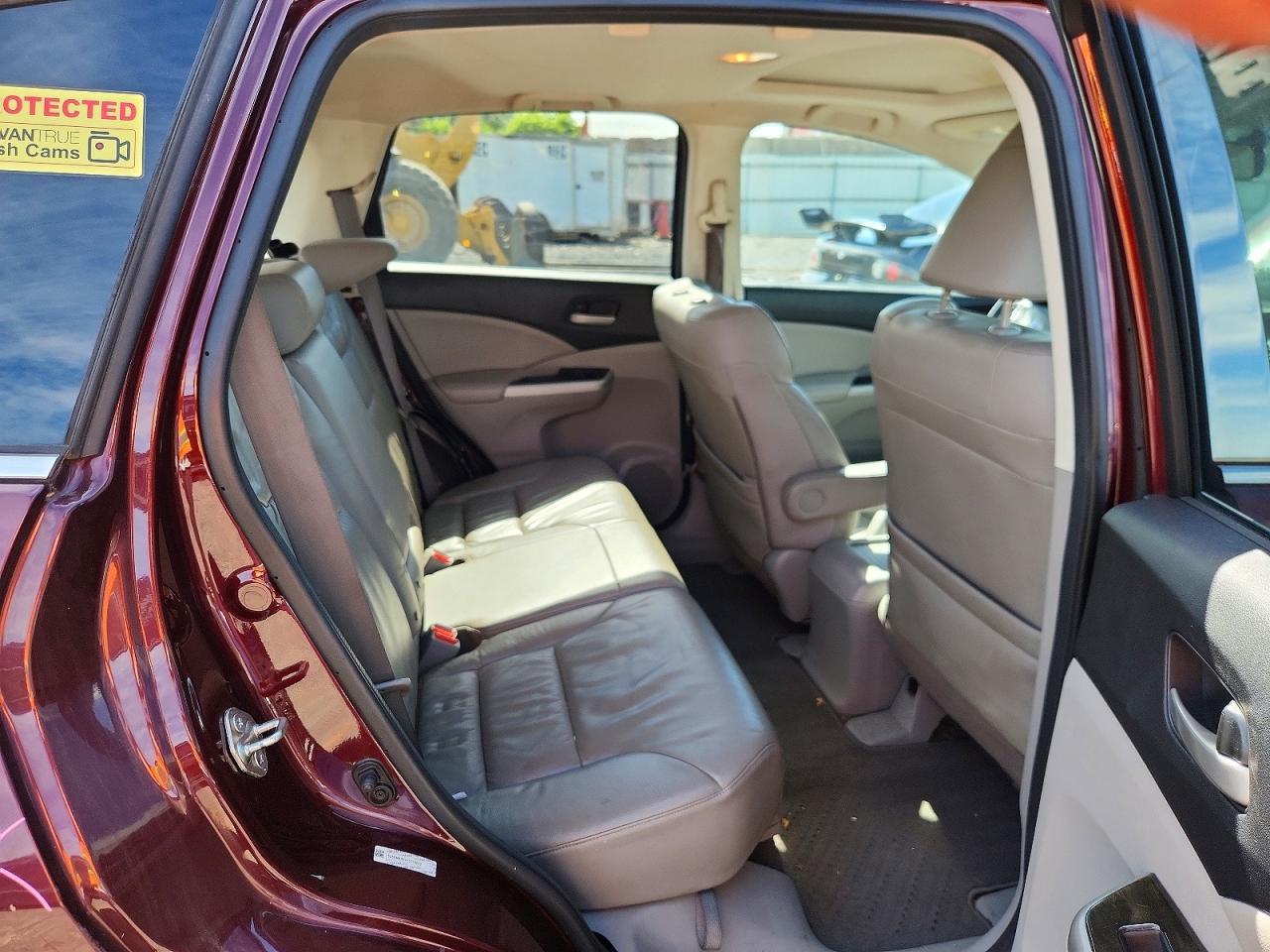 2014 Honda Cr-v Exl Burgundy vin: 5J6RM4H77EL019262
