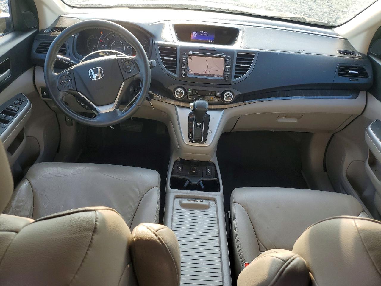 2014 Honda Cr-v Exl Burgundy vin: 5J6RM4H77EL021352