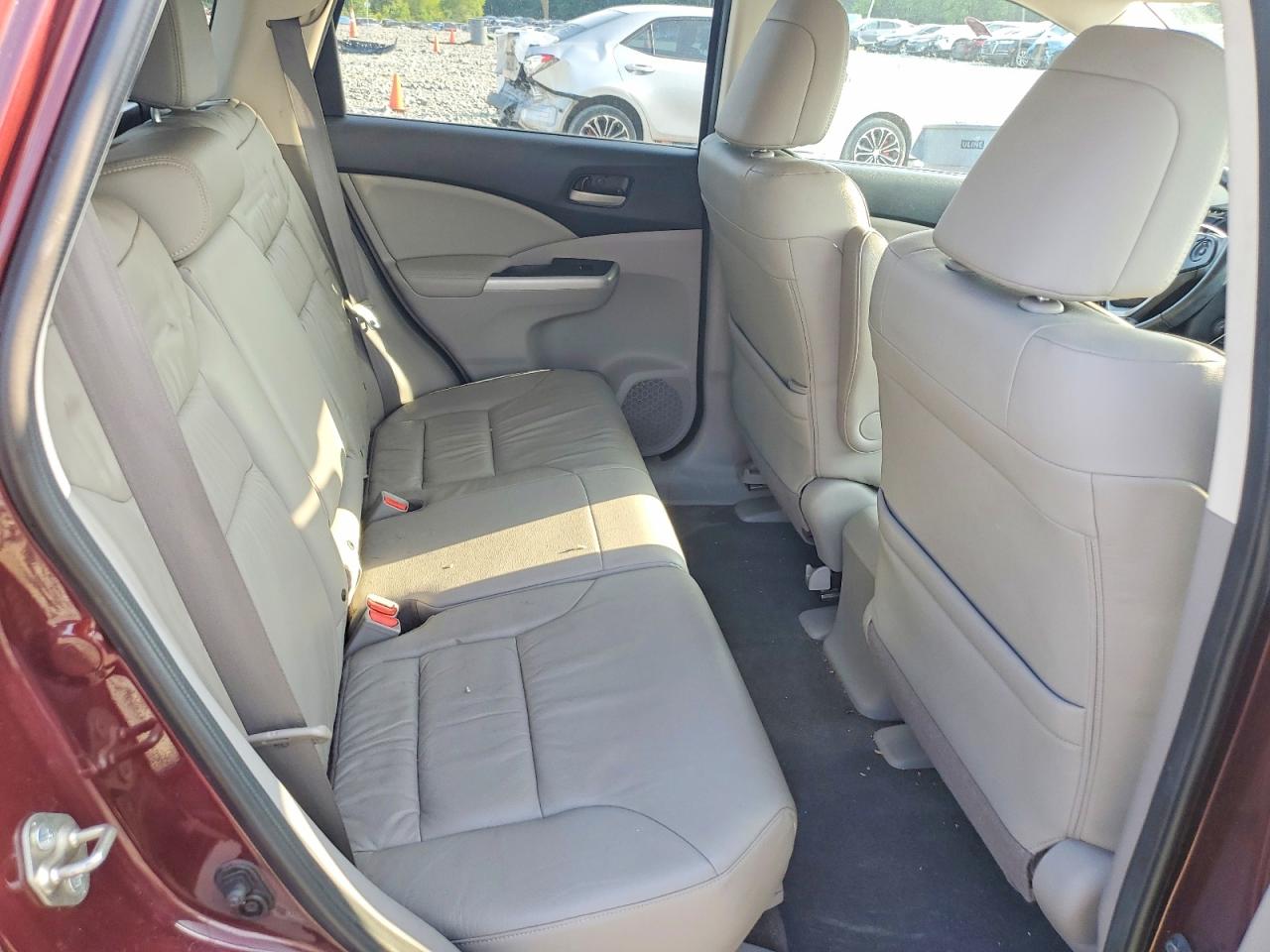 2014 Honda Cr-v Exl Burgundy vin: 5J6RM4H77EL021352