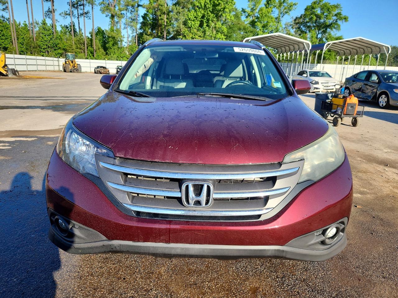 2014 Honda Cr-v Exl Бордовый vin: 5J6RM4H77EL038314