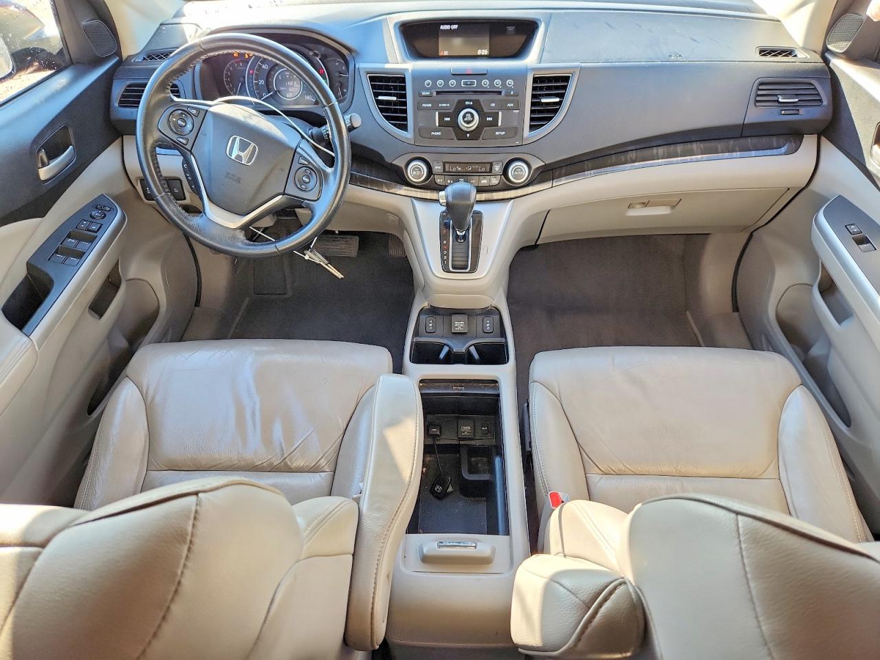 2014 Honda Cr-v Exl Бордовый vin: 5J6RM4H77EL038314