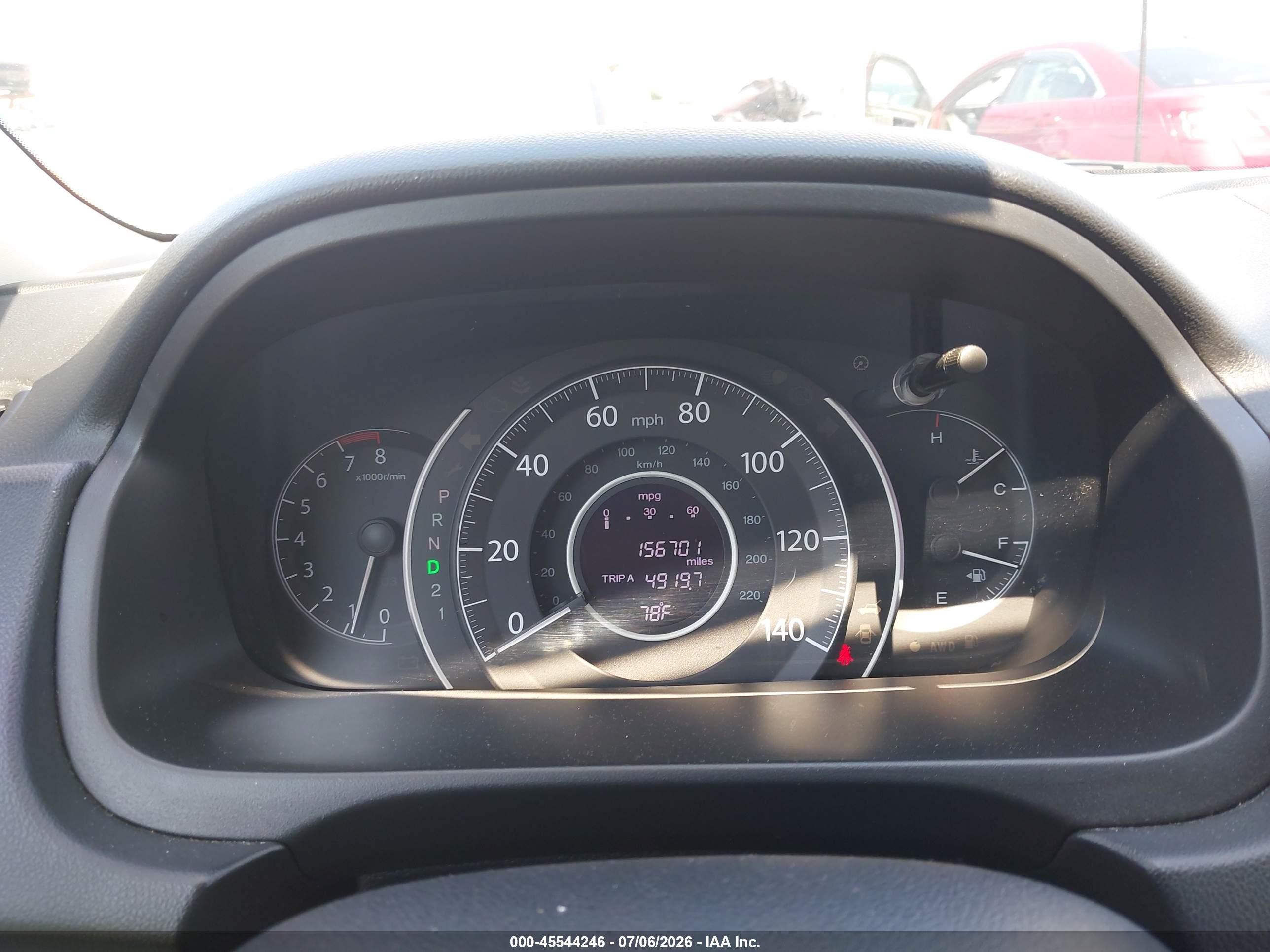 2014 Honda Cr-v Ex-l White vin: 5J6RM4H77EL043609