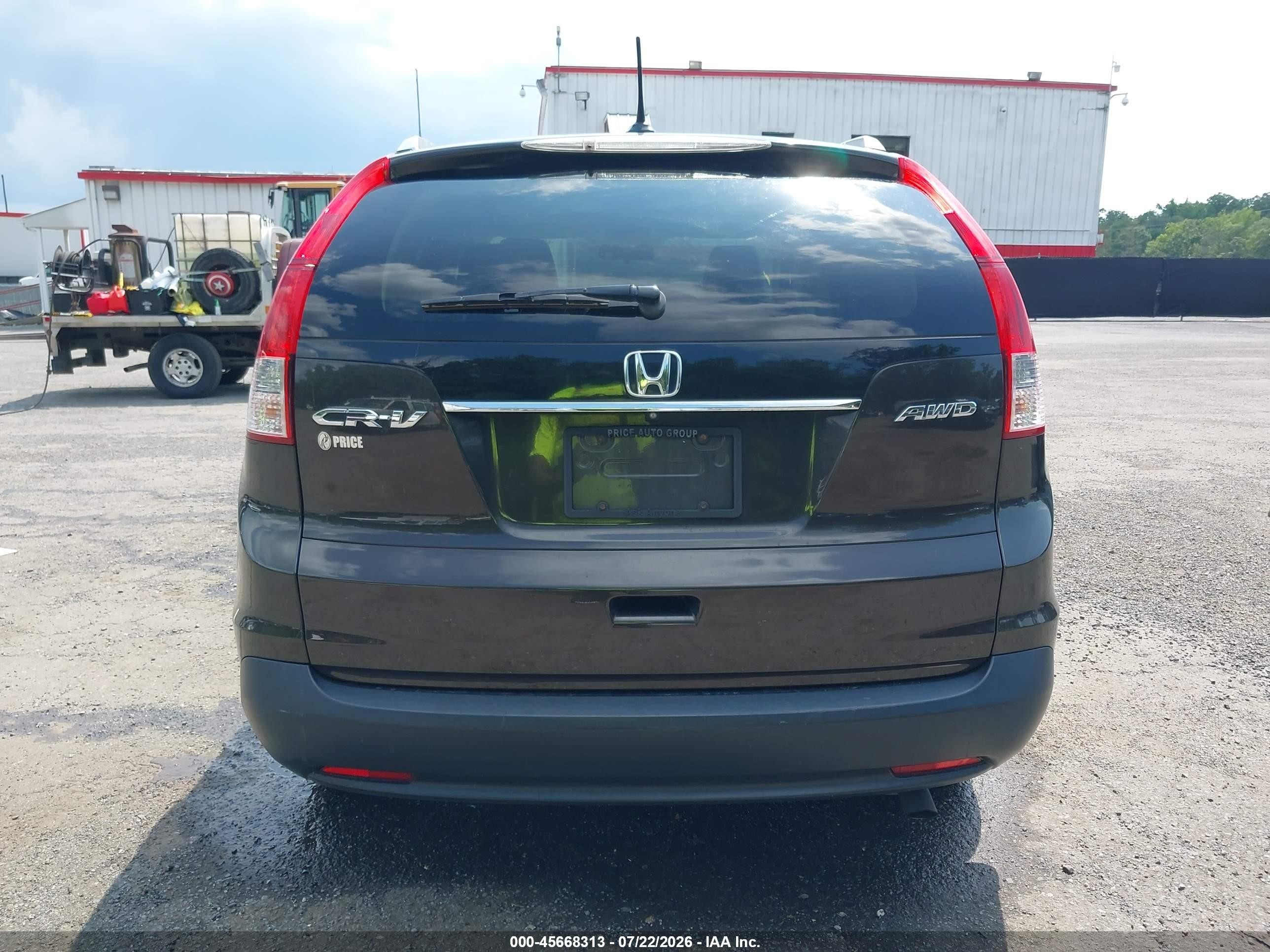 2014 Honda Cr-v Ex-l Gray vin: 5J6RM4H77EL044758