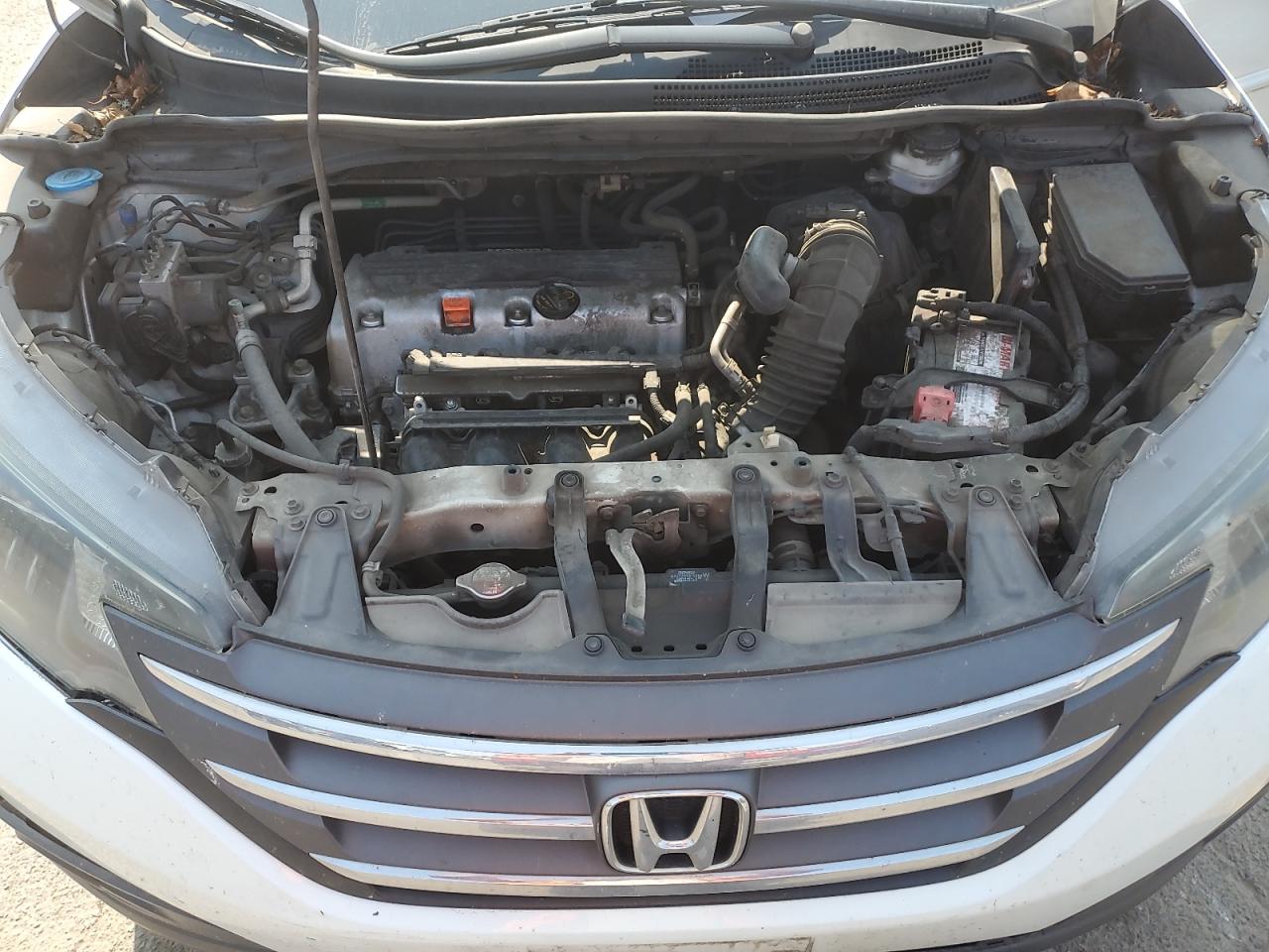 2014 Honda Cr-v Exl White vin: 5J6RM4H77EL055646