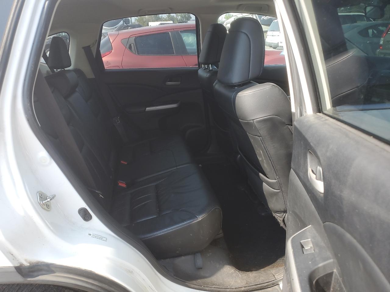 2014 Honda Cr-v Exl White vin: 5J6RM4H77EL055646