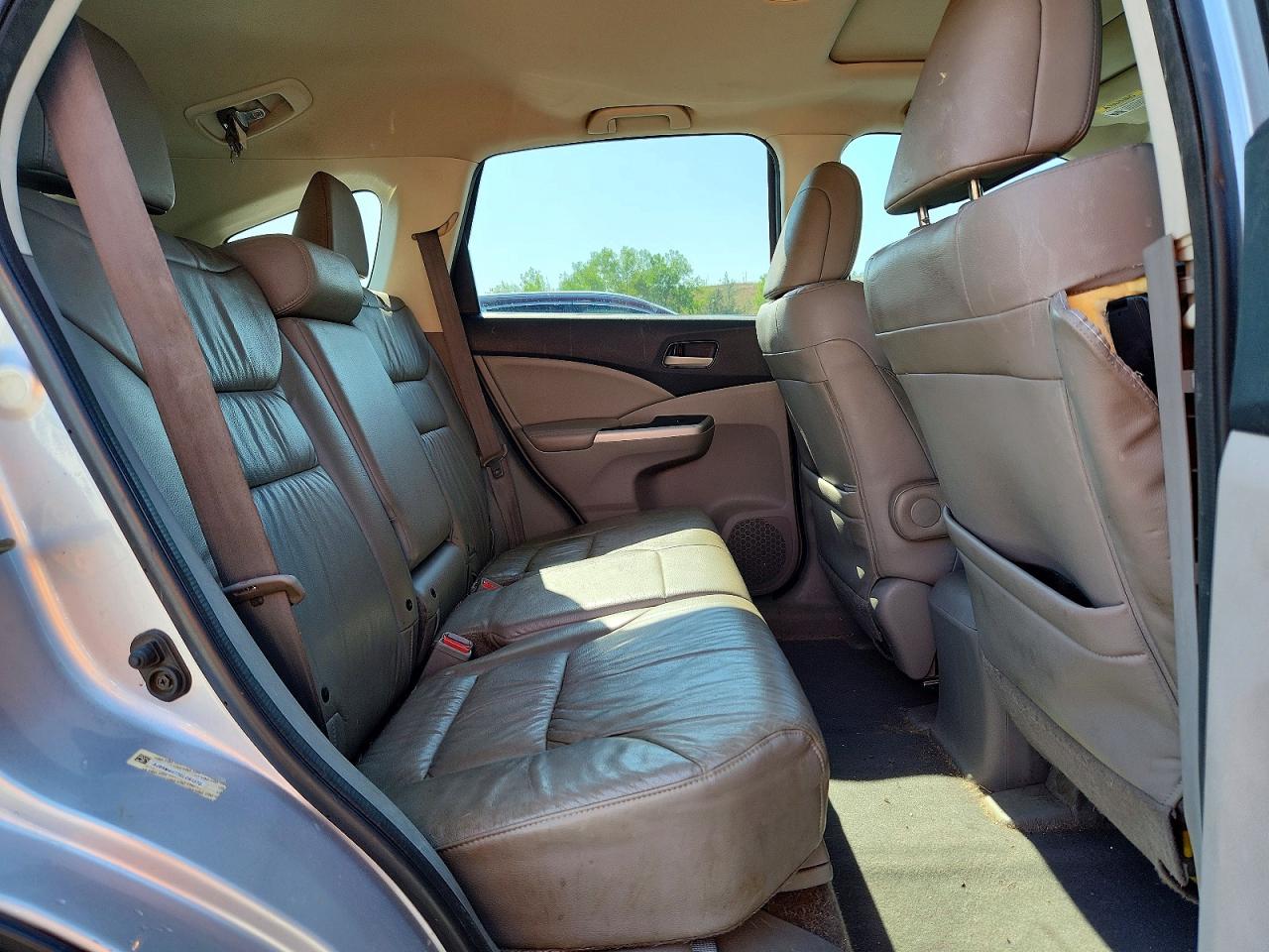 2014 Honda Cr-v Exl Silver vin: 5J6RM4H77EL091370