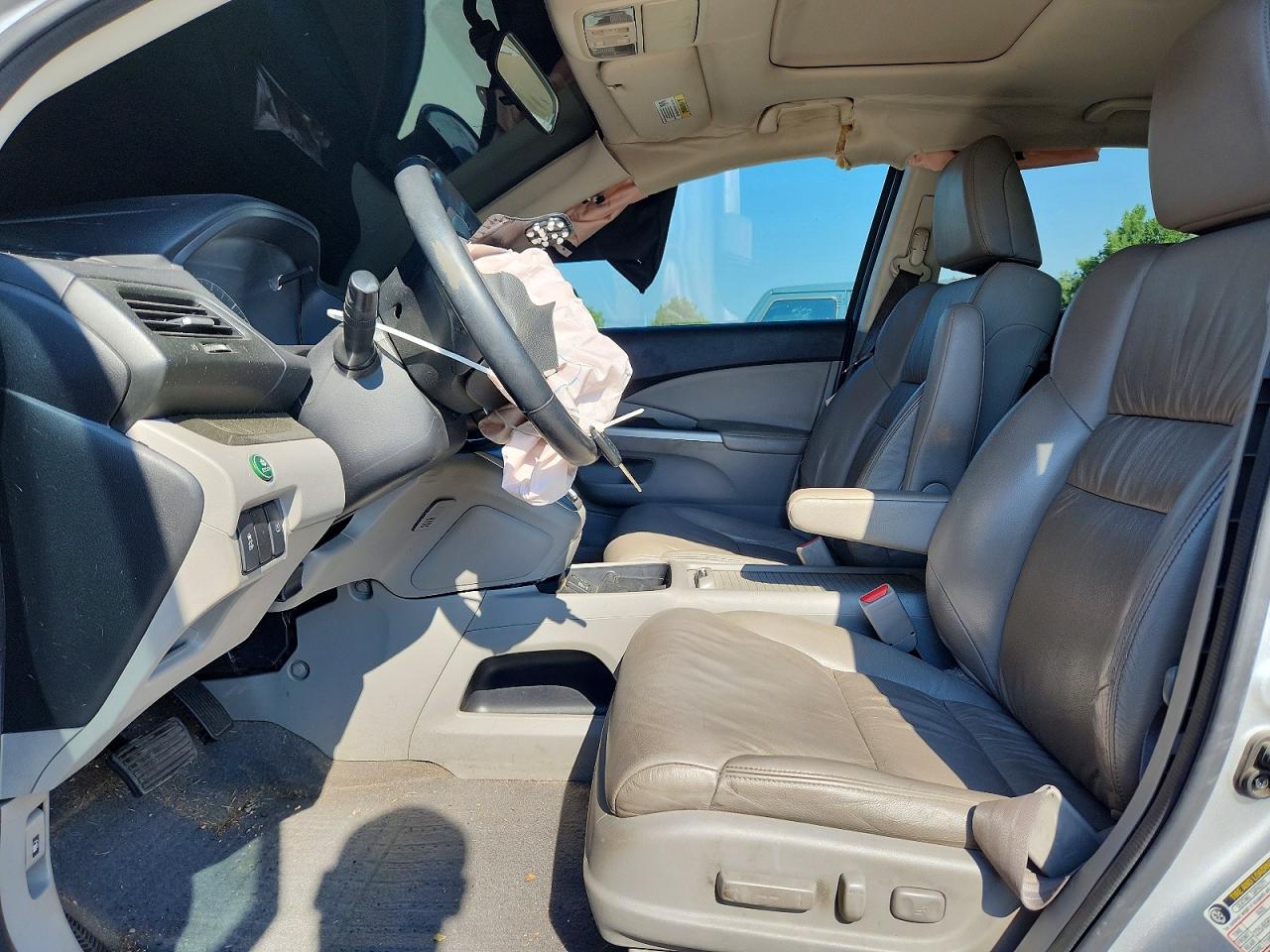 2014 Honda Cr-v Exl Silver vin: 5J6RM4H77EL091370