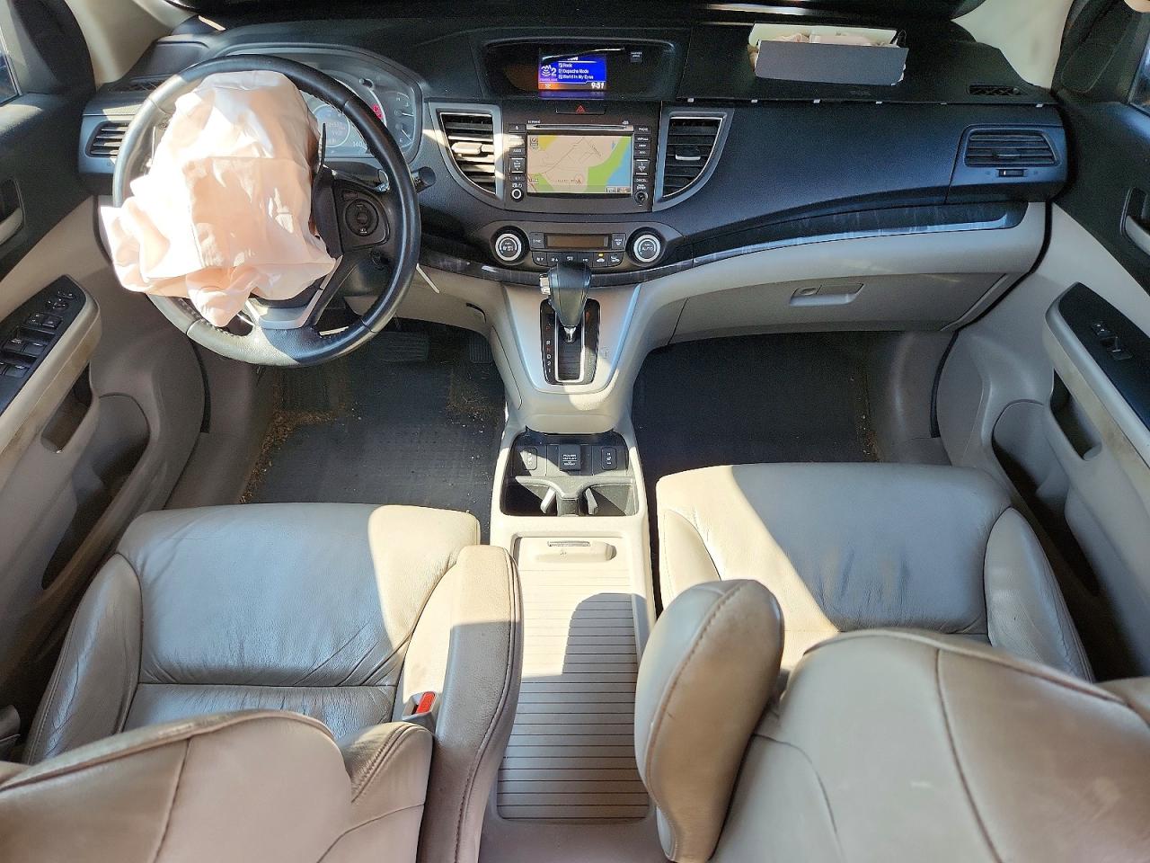 2014 Honda Cr-v Exl Silver vin: 5J6RM4H77EL091370