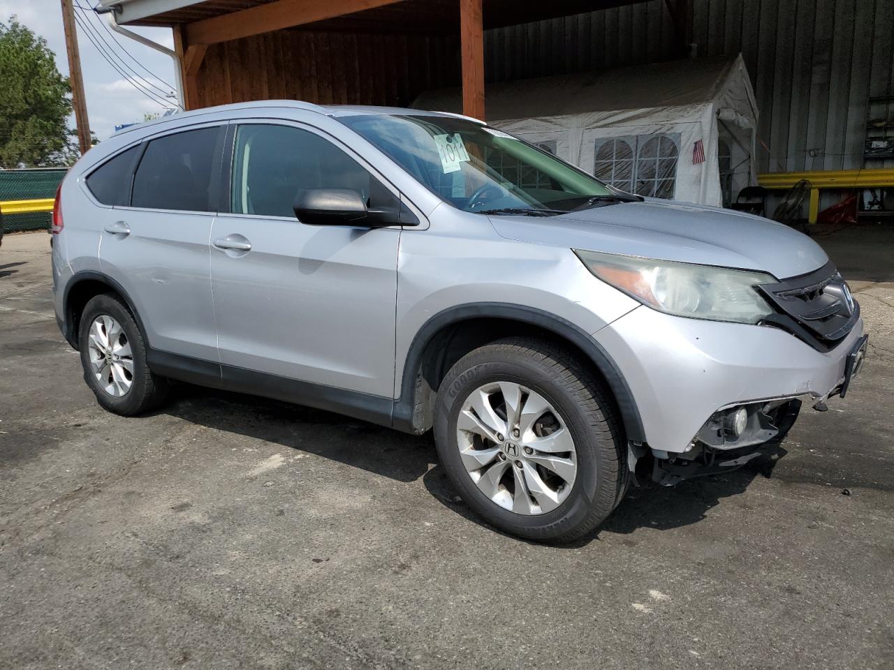 2014 Honda Cr-v Exl Silver vin: 5J6RM4H77EL104635