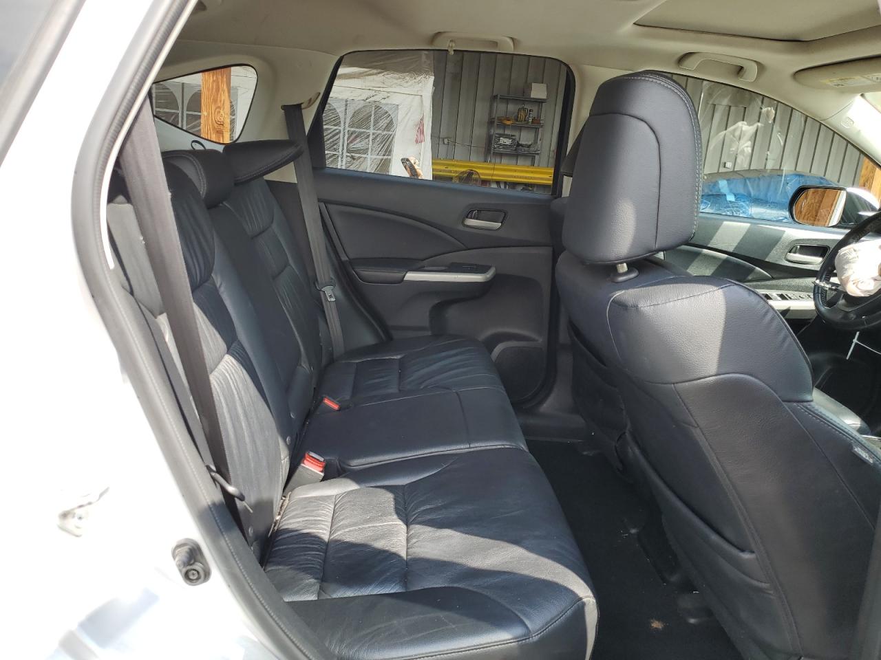 2014 Honda Cr-v Exl Silver vin: 5J6RM4H77EL104635