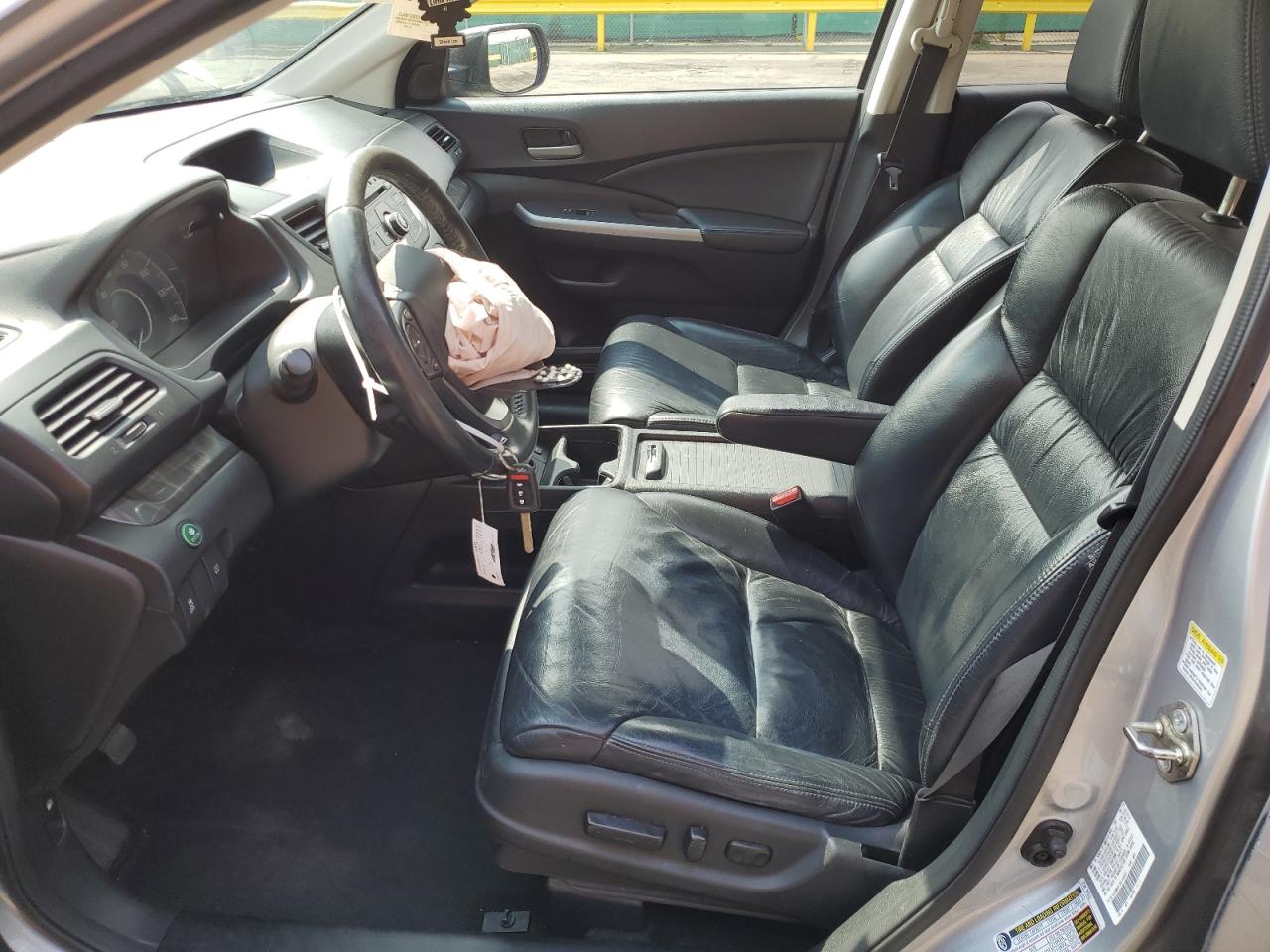 2014 Honda Cr-v Exl Silver vin: 5J6RM4H77EL104635