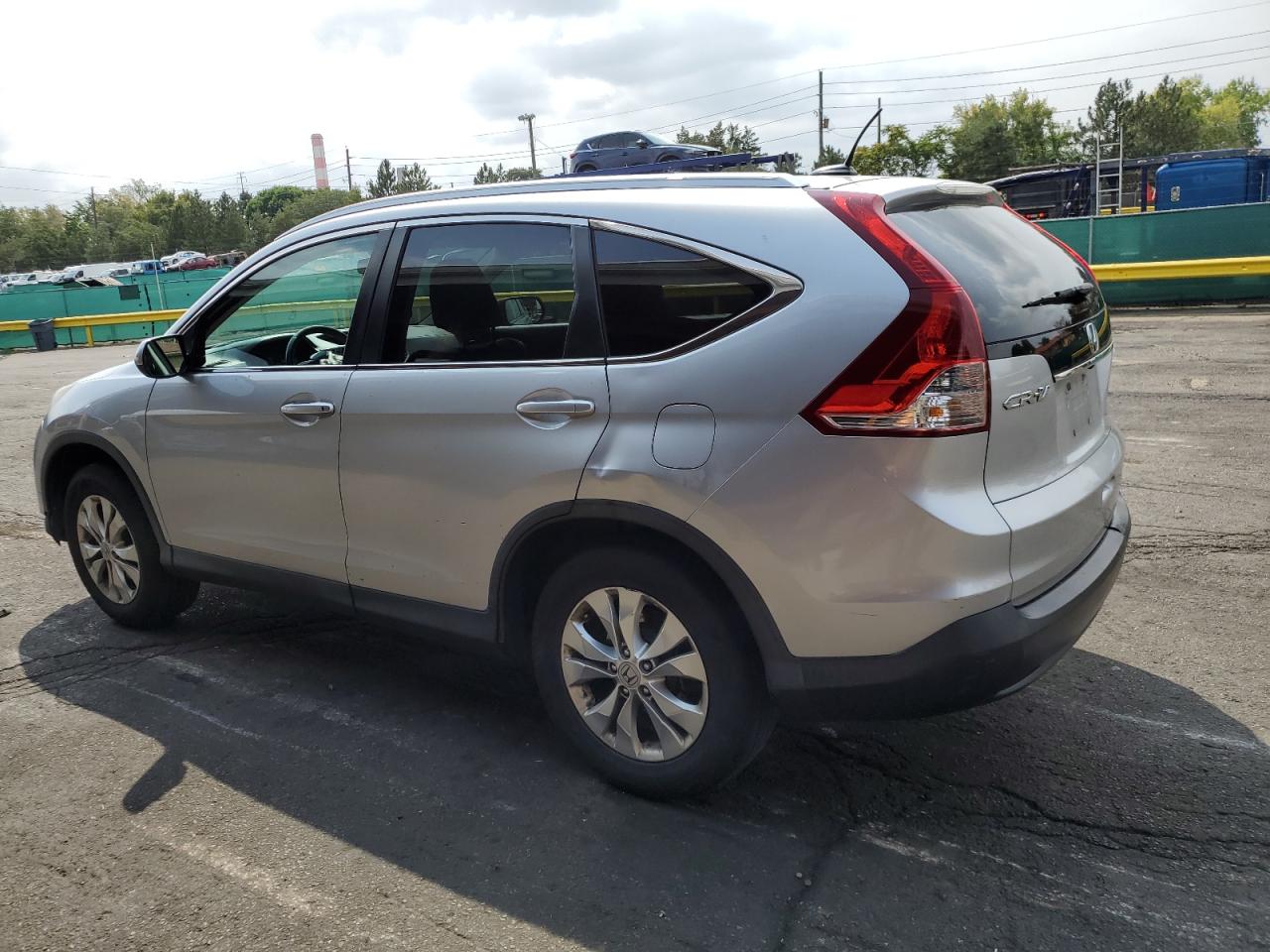 2014 Honda Cr-v Exl Silver vin: 5J6RM4H77EL104635