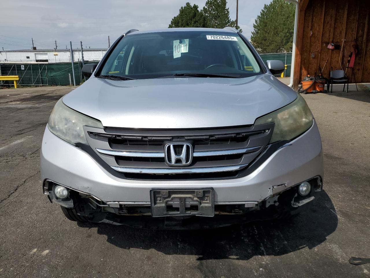 2014 Honda Cr-v Exl Silver vin: 5J6RM4H77EL104635