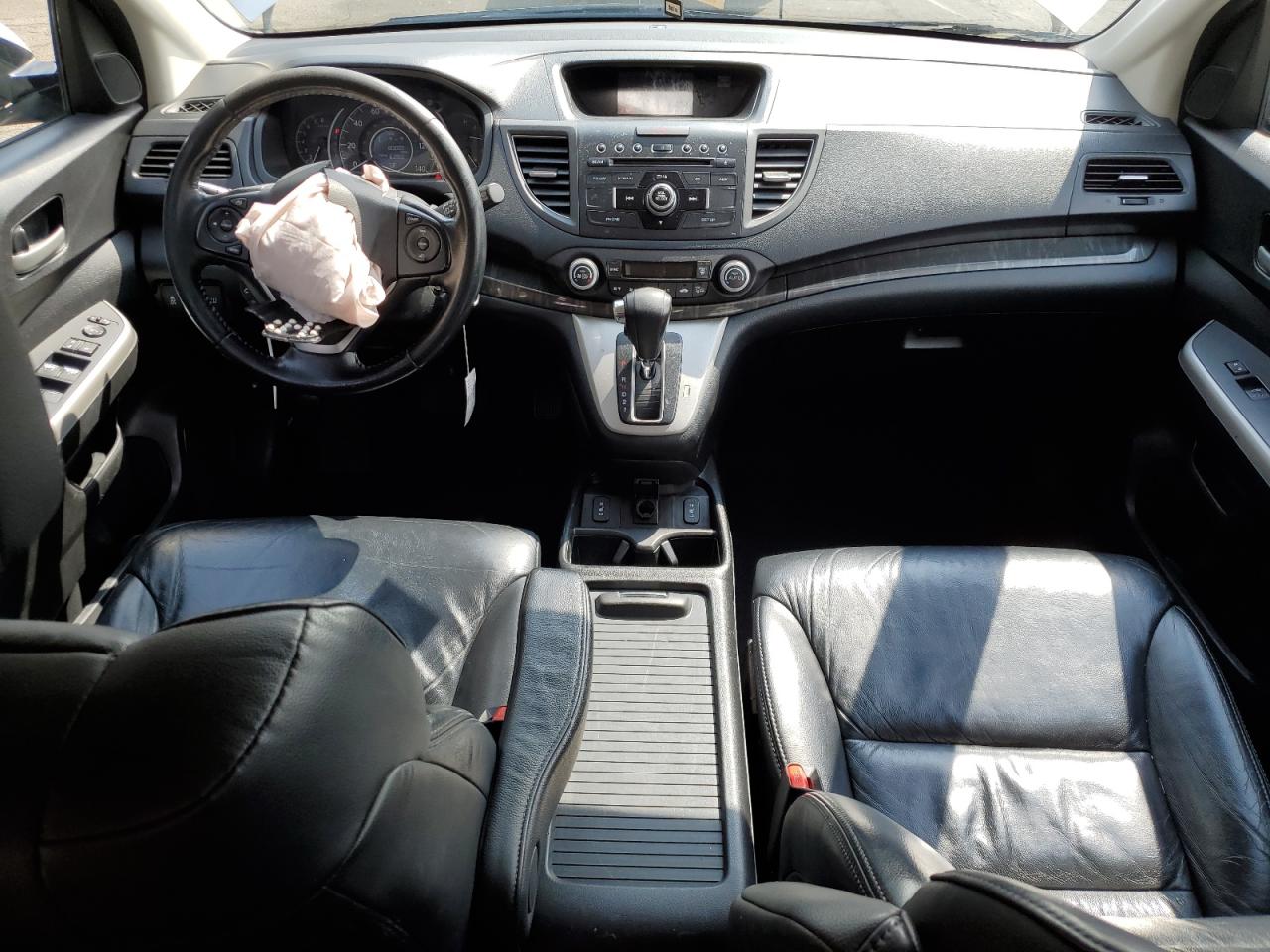 2014 Honda Cr-v Exl Silver vin: 5J6RM4H77EL104635
