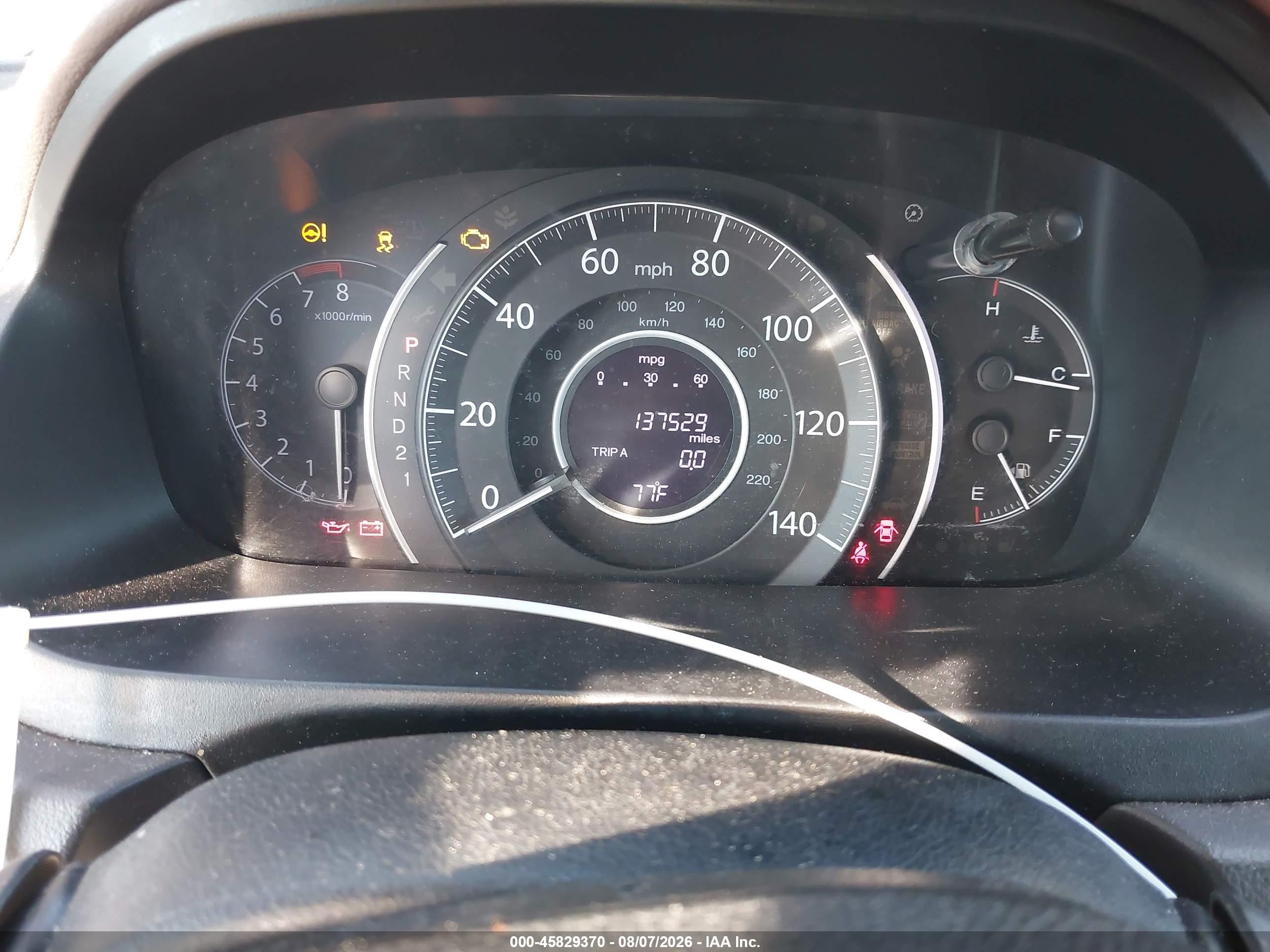 2014 Honda Cr-v Ex-l White vin: 5J6RM4H77EL111004