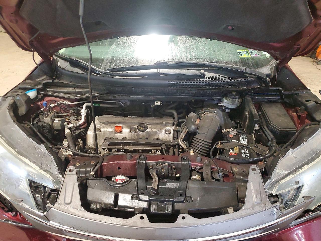 2014 Honda Cr-v Exl Maroon vin: 5J6RM4H77EL119166