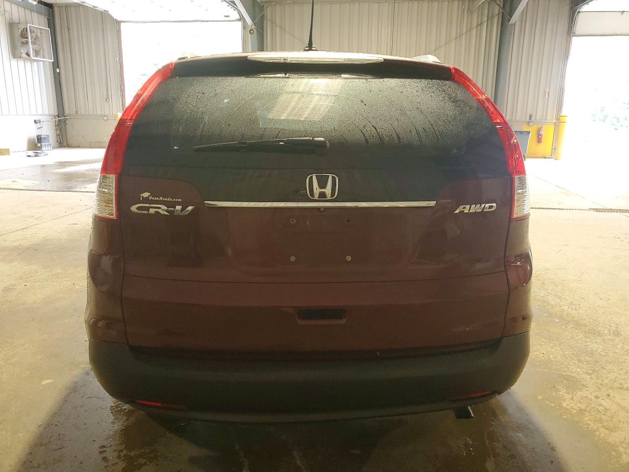2014 Honda Cr-v Exl Maroon vin: 5J6RM4H77EL119166