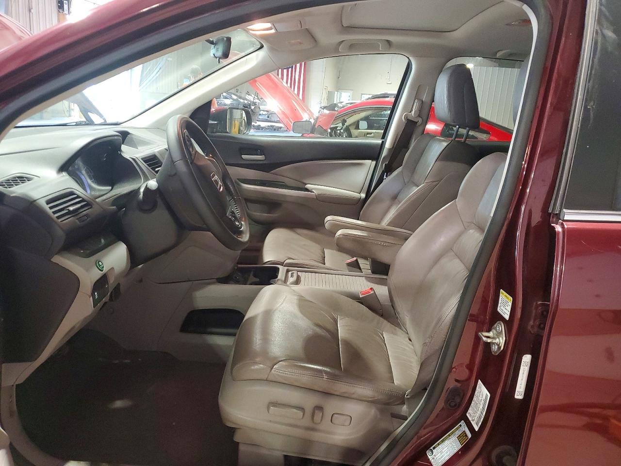 2014 Honda Cr-v Exl Maroon vin: 5J6RM4H77EL119166