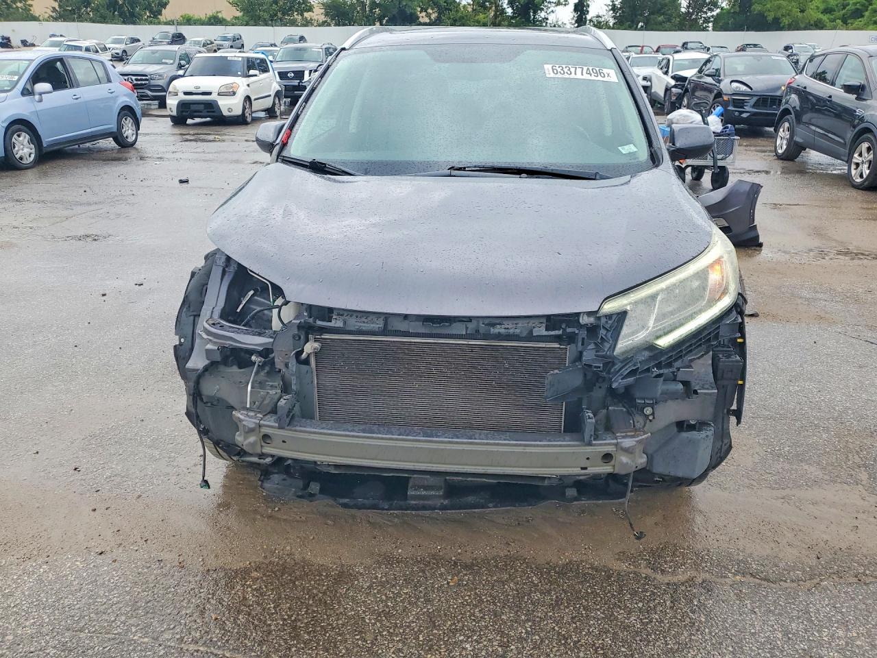 2015 Honda Cr-v Exl Gray vin: 5J6RM4H77FL002382