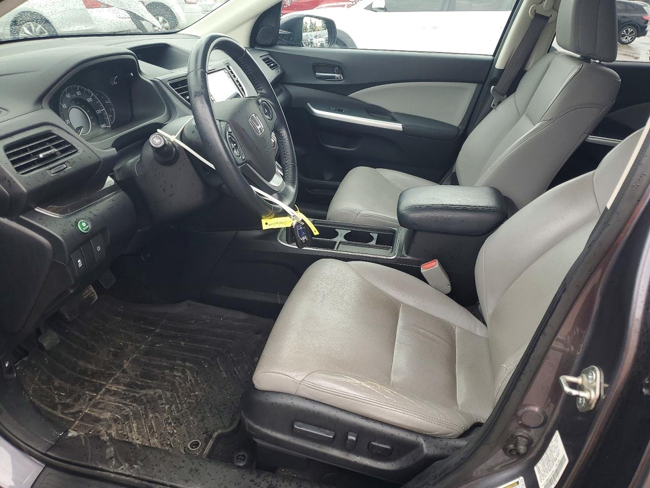 2015 Honda Cr-v Exl Gray vin: 5J6RM4H77FL002382