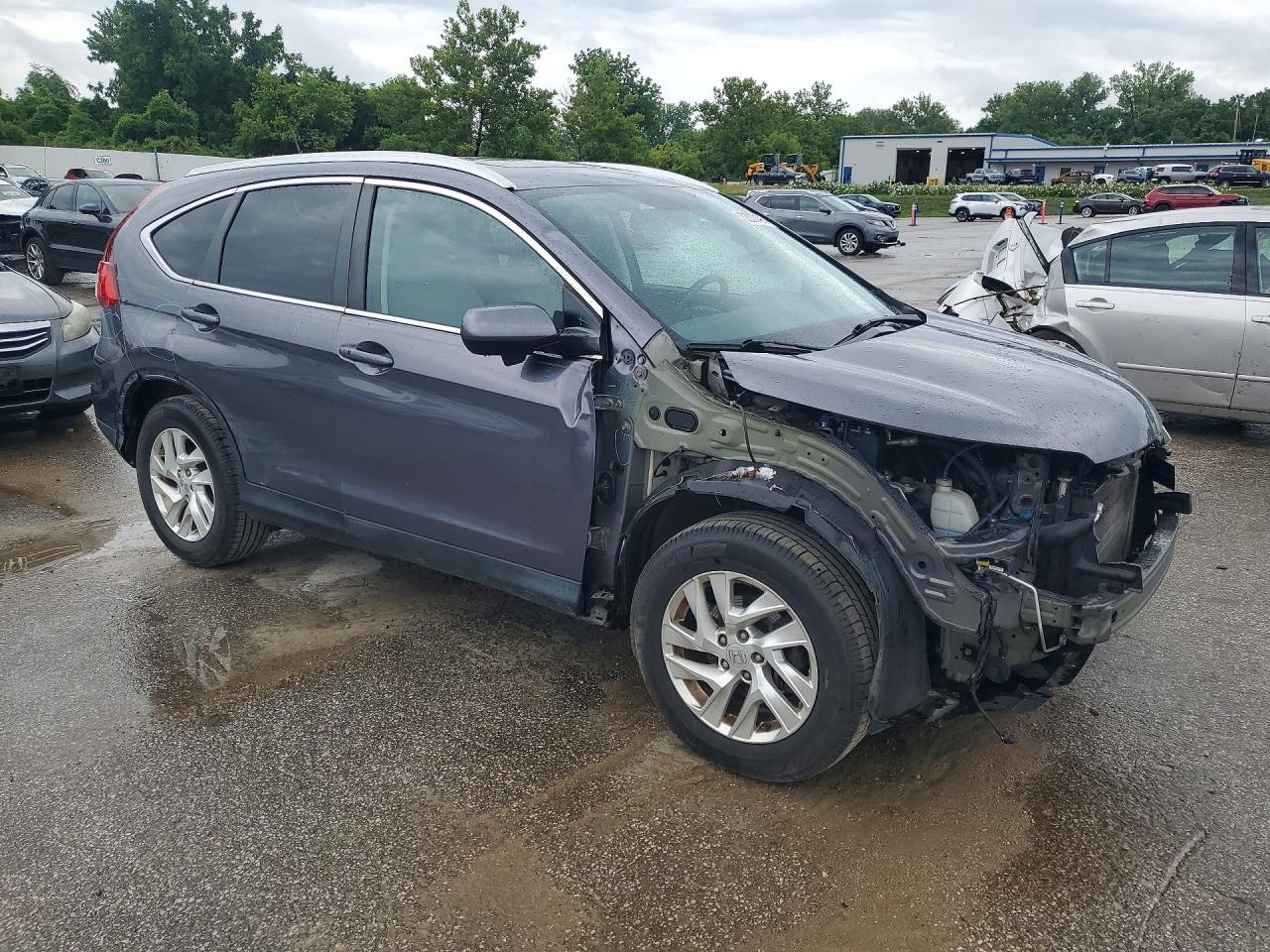 2015 Honda Cr-v Exl Gray vin: 5J6RM4H77FL002382