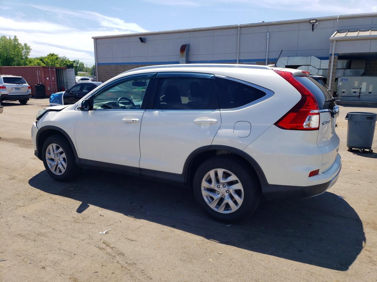 2015 Honda Cr-v Exl Белый vin: 5J6RM4H77FL078605