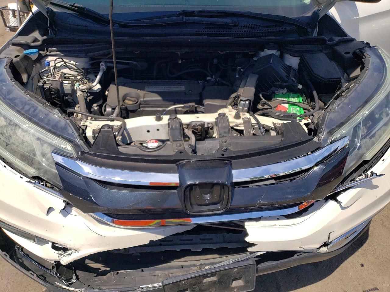 2015 Honda Cr-v Exl Белый vin: 5J6RM4H77FL078605