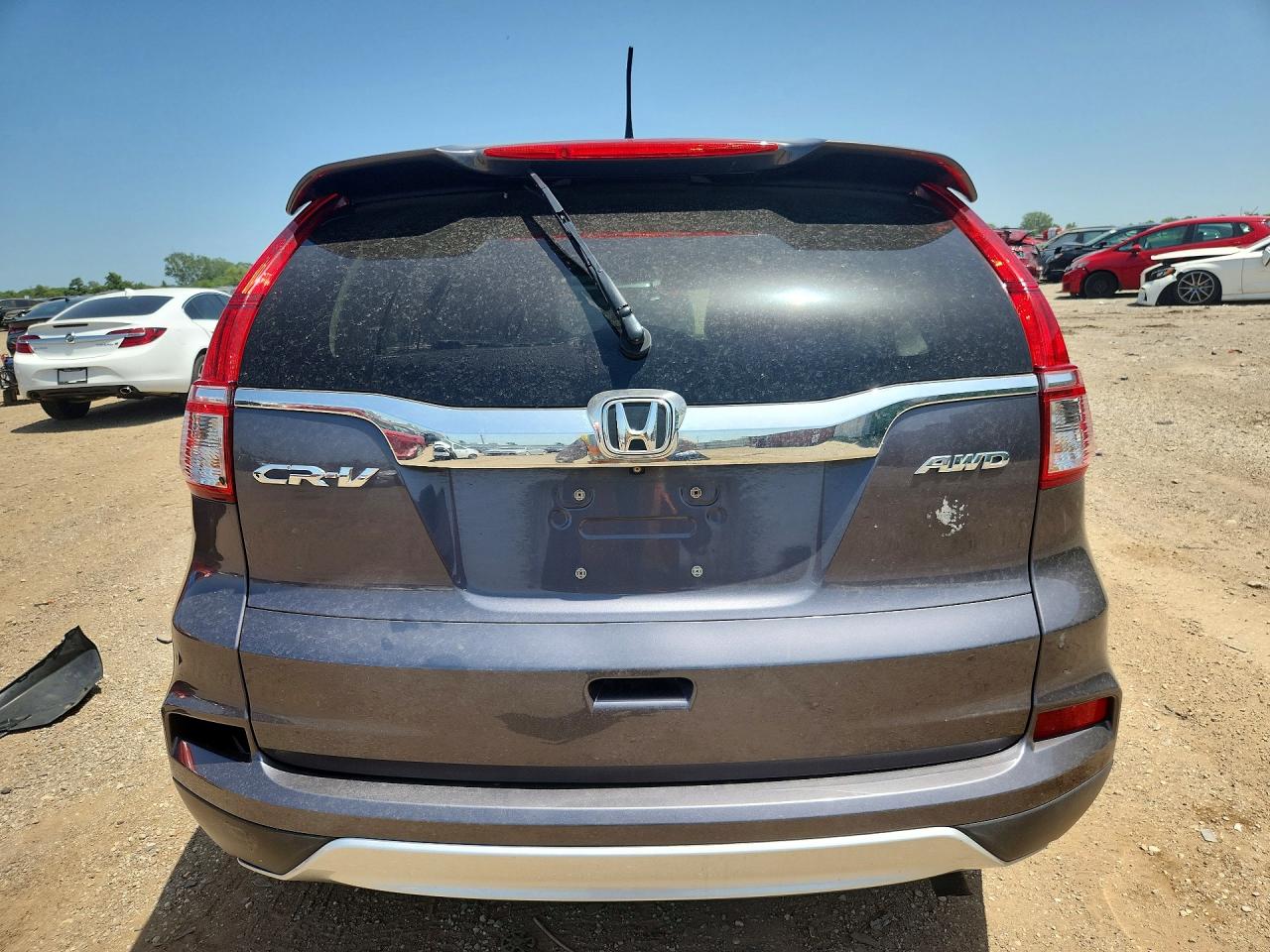 2015 Honda Cr-v Exl Gray vin: 5J6RM4H77FL081858