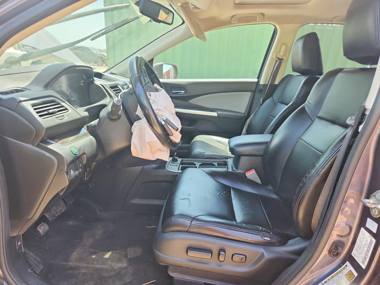 2015 Honda Cr-v Exl Gray vin: 5J6RM4H77FL081858