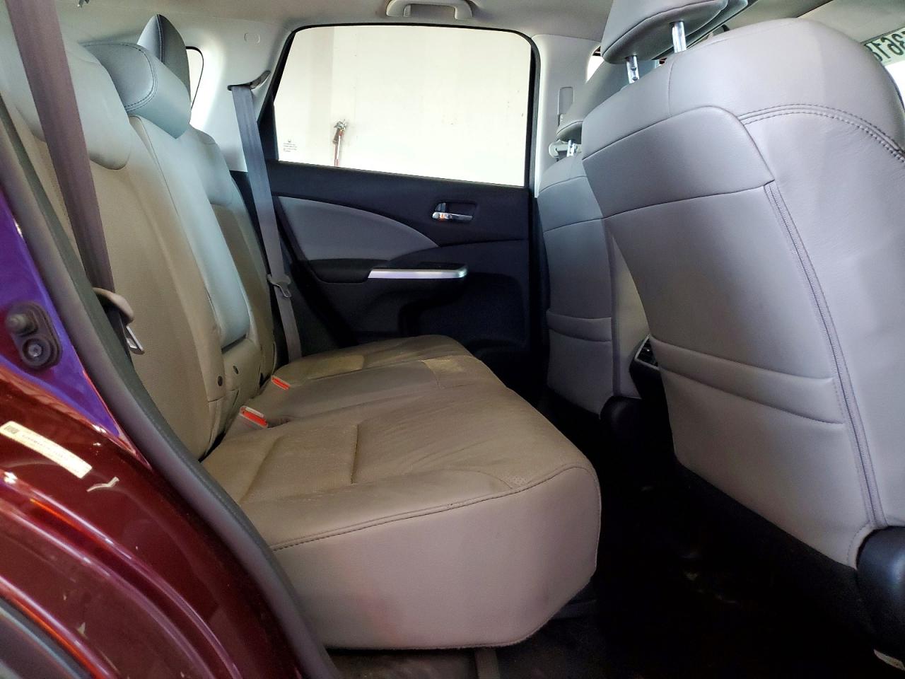 2015 Honda Cr-v Exl Burgundy vin: 5J6RM4H77FL133571