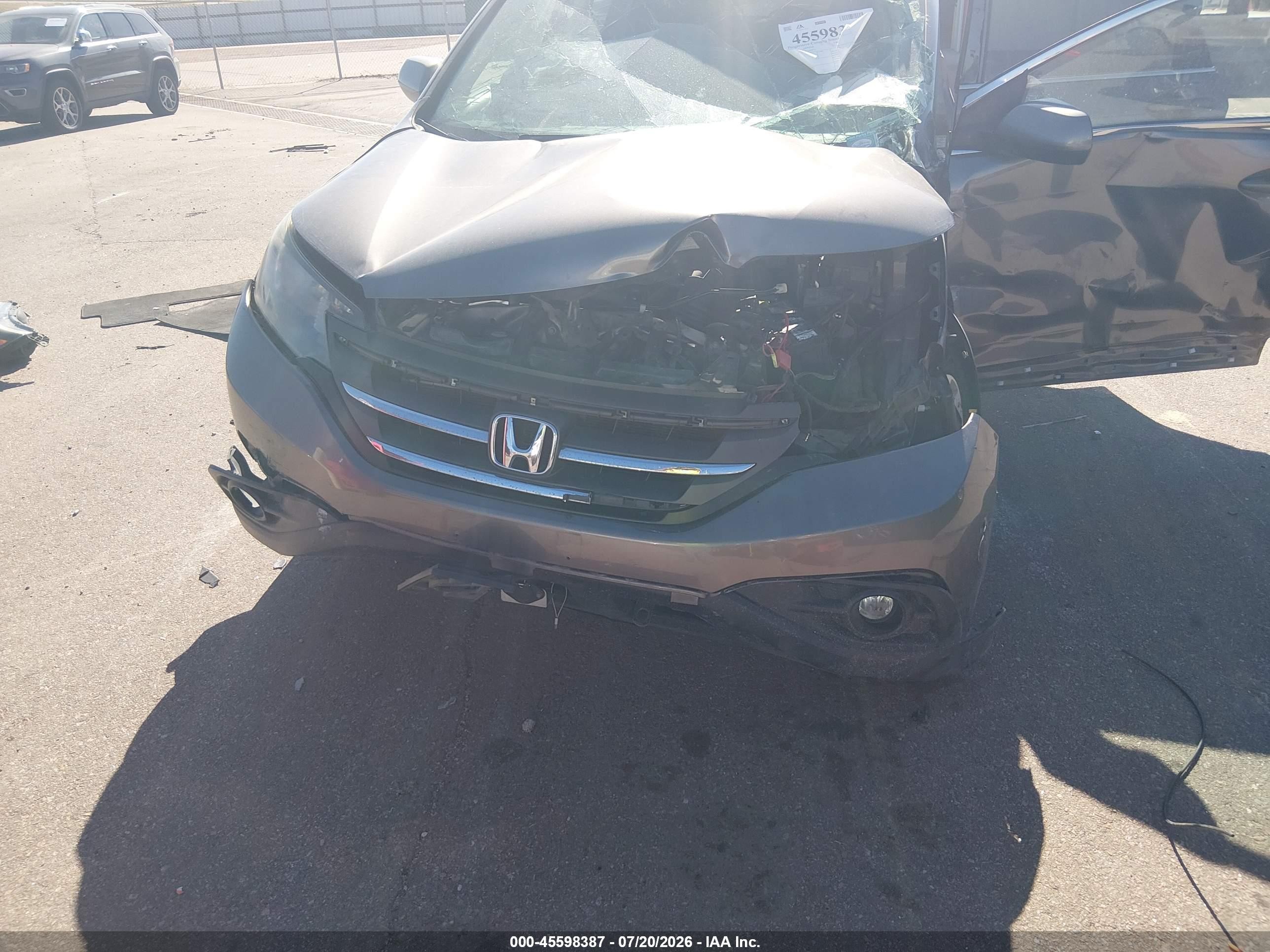 2012 Honda Cr-v Ex-l Черный vin: 5J6RM4H78CL003973