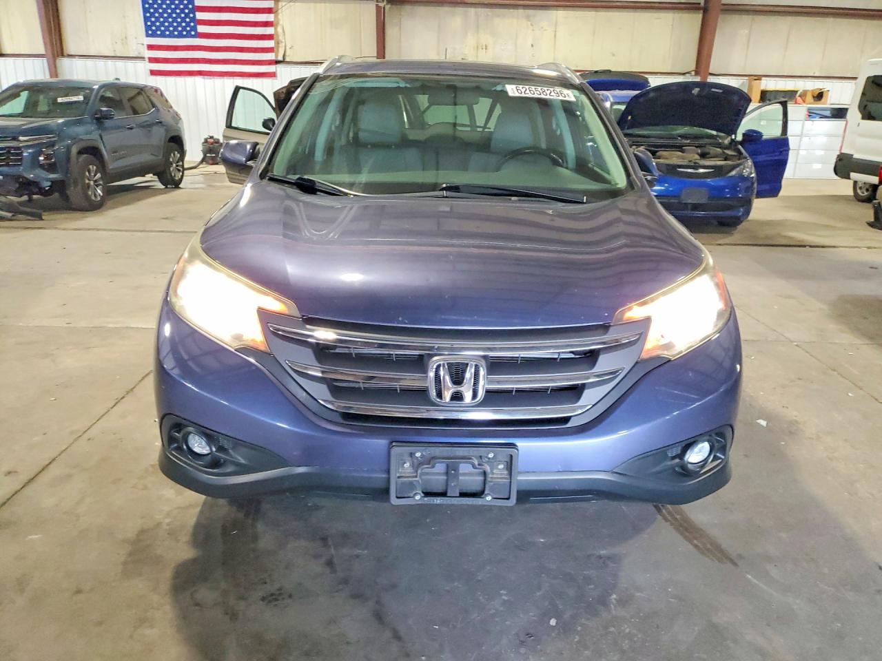 2012 Honda Cr-v Exl Синий vin: 5J6RM4H78CL017470