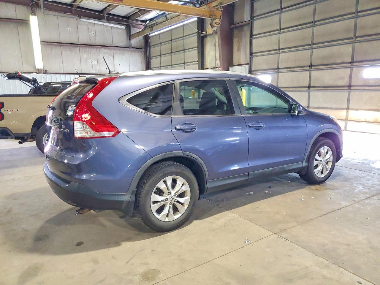 2012 Honda Cr-v Exl Синий vin: 5J6RM4H78CL017470