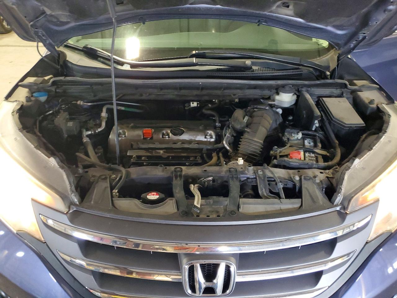 2012 Honda Cr-v Exl Синий vin: 5J6RM4H78CL017470