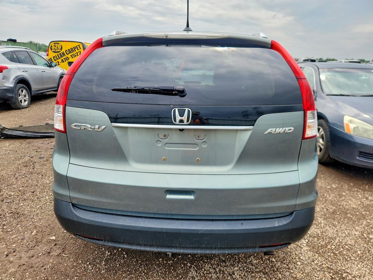 2012 Honda Cr-v Exl Blue vin: 5J6RM4H78CL024290