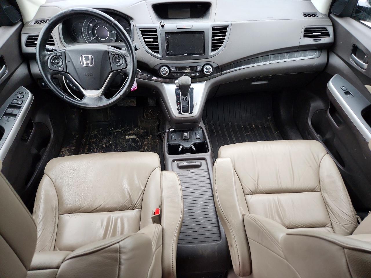 2012 Honda Cr-v Exl Blue vin: 5J6RM4H78CL024290