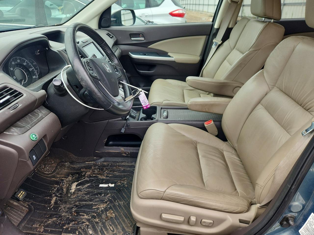 2012 Honda Cr-v Exl Blue vin: 5J6RM4H78CL024290
