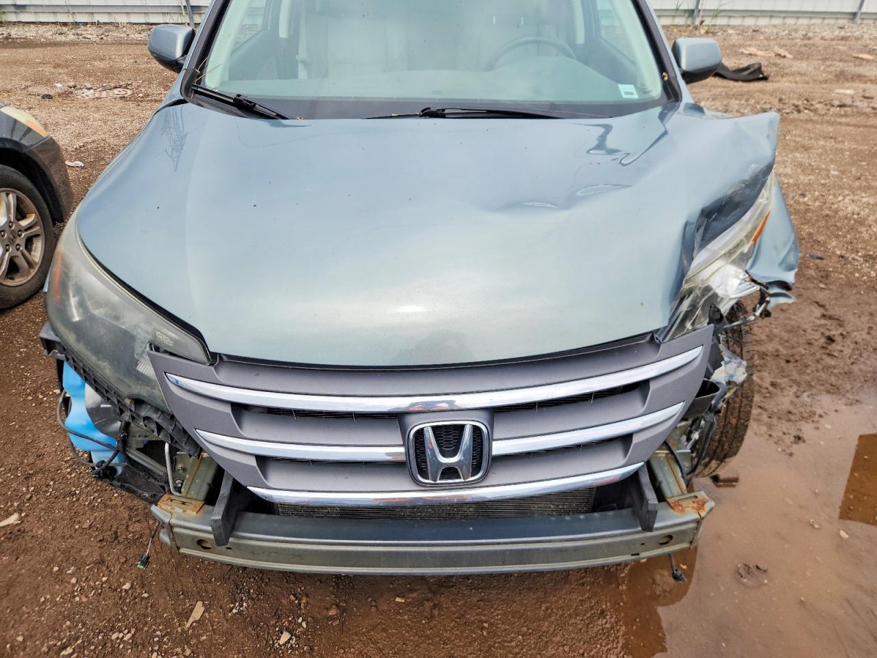 2012 Honda Cr-v Exl Blue vin: 5J6RM4H78CL024290