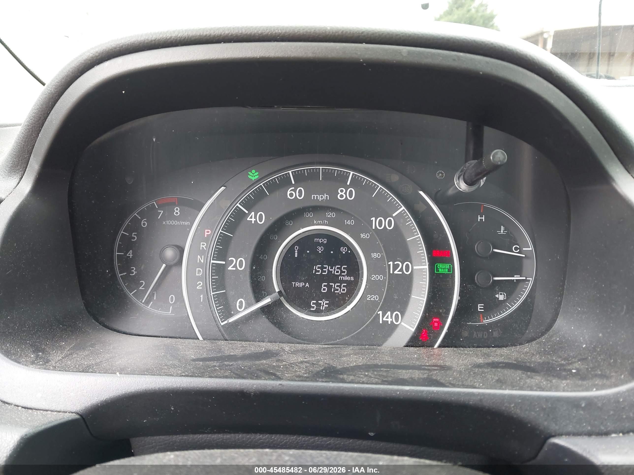 2012 Honda Cr-v Ex-l Коричневый vin: 5J6RM4H78CL028372