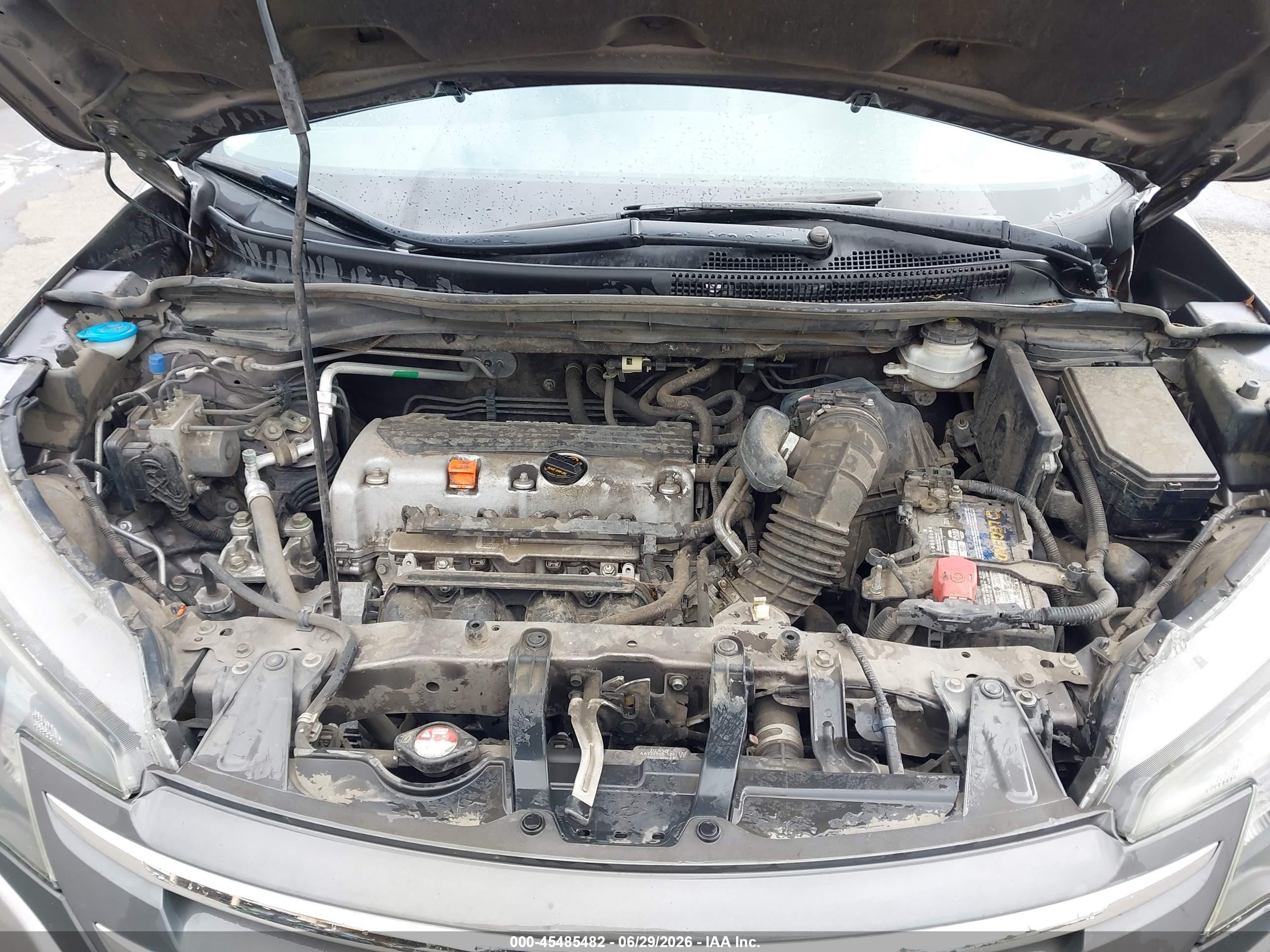 2012 Honda Cr-v Ex-l Коричневый vin: 5J6RM4H78CL028372