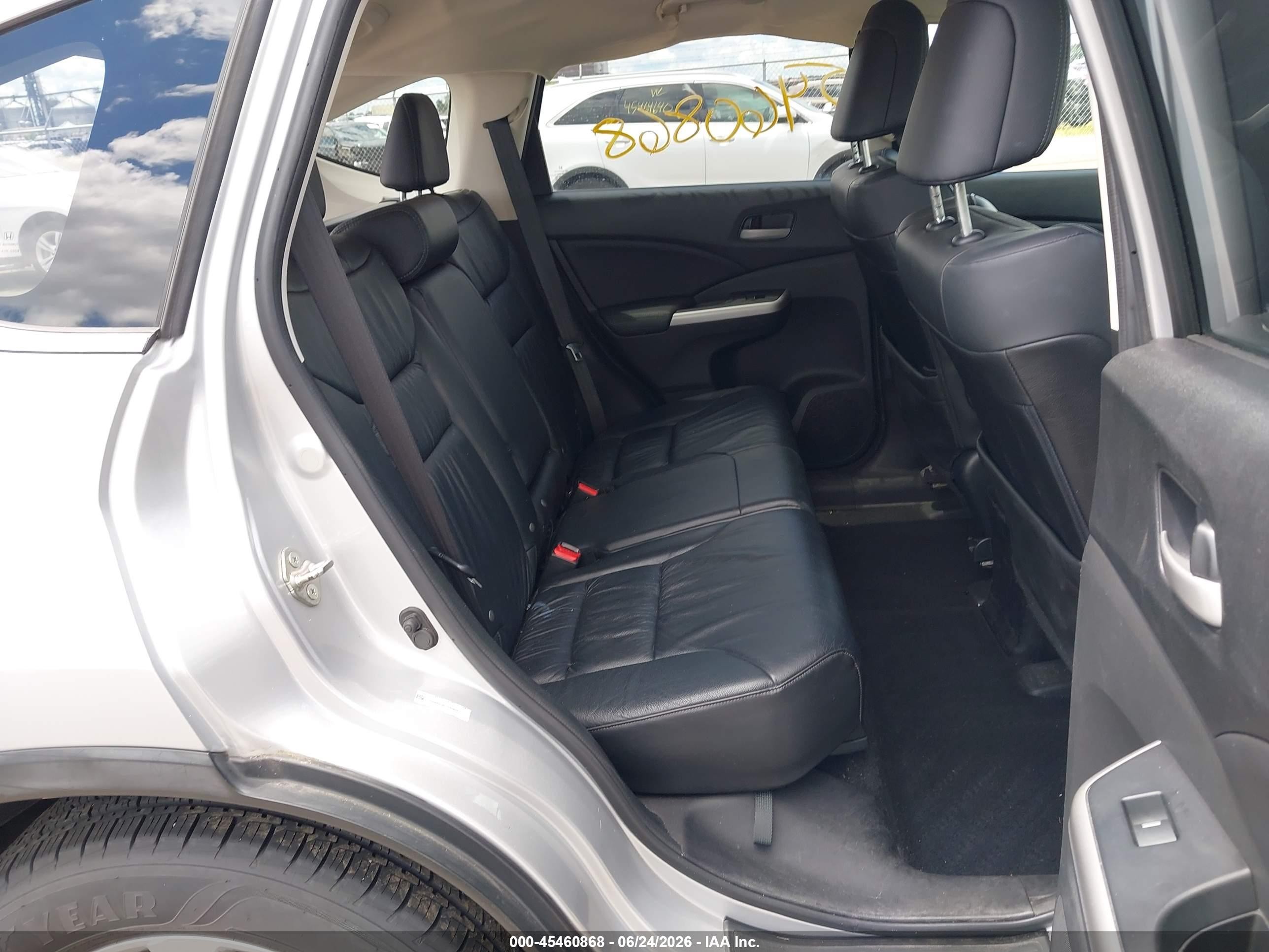 2012 Honda Cr-v Ex-l Silver vin: 5J6RM4H78CL040621