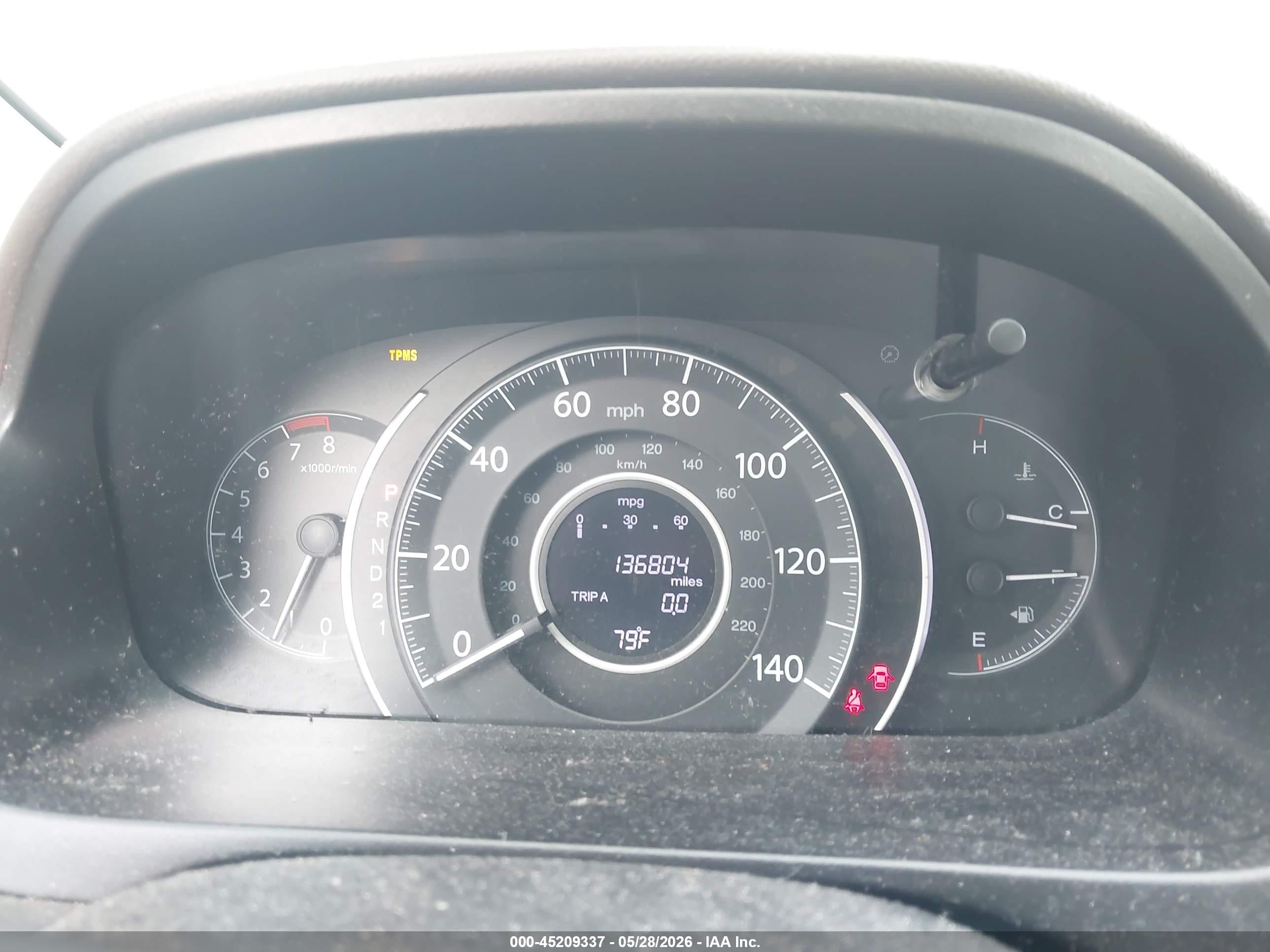 2012 Honda Cr-v Ex-l Brown vin: 5J6RM4H78CL059749
