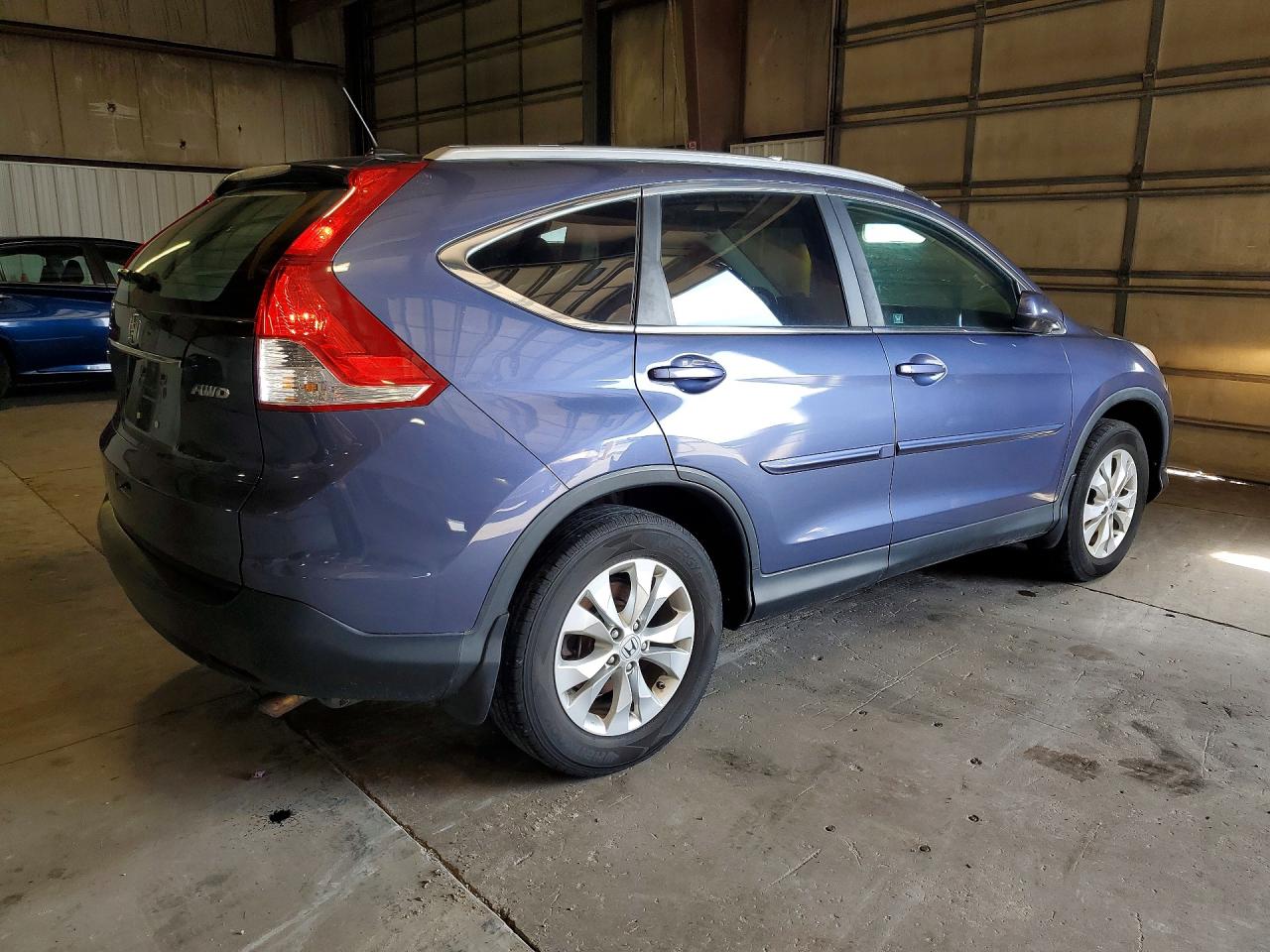 2012 Honda Cr-v Exl Синий vin: 5J6RM4H78CL060948