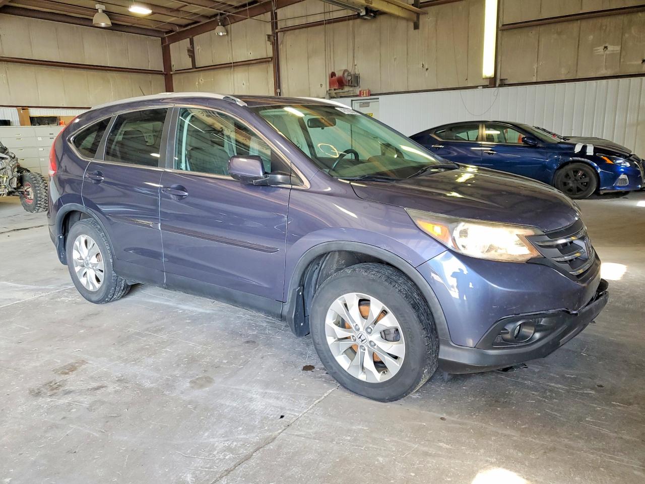 2012 Honda Cr-v Exl Синий vin: 5J6RM4H78CL060948