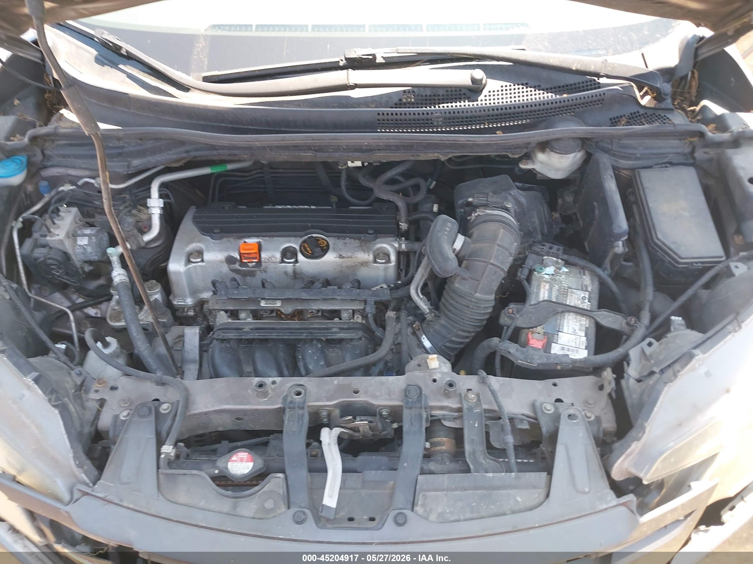 2012 Honda Cr-v Ex-l Серый vin: 5J6RM4H78CL065048