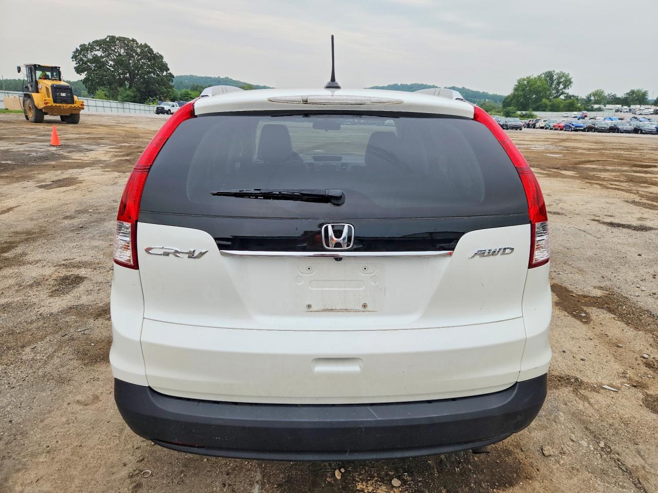 2012 Honda Cr-v Exl White vin: 5J6RM4H78CL069097