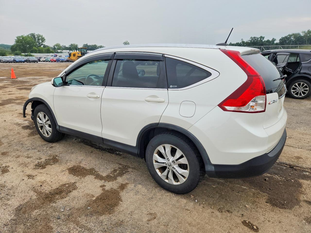 2012 Honda Cr-v Exl White vin: 5J6RM4H78CL069097