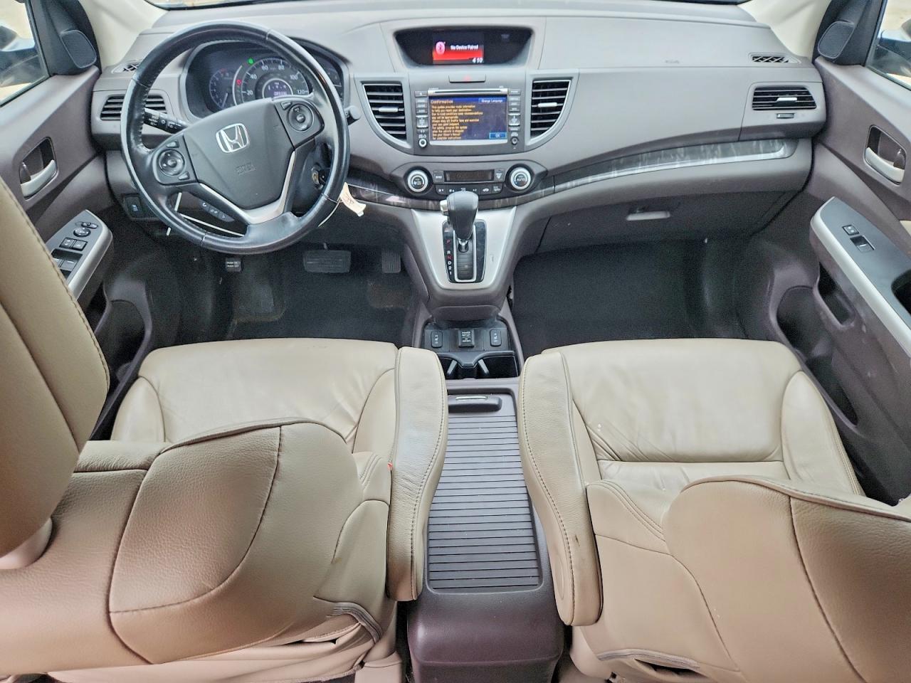 2012 Honda Cr-v Exl White vin: 5J6RM4H78CL069097