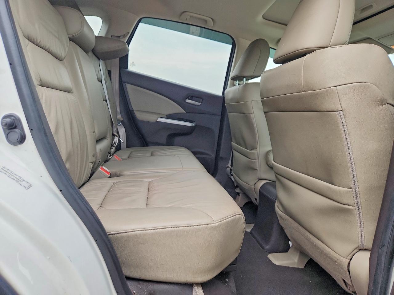 2012 Honda Cr-v Exl White vin: 5J6RM4H78CL069097