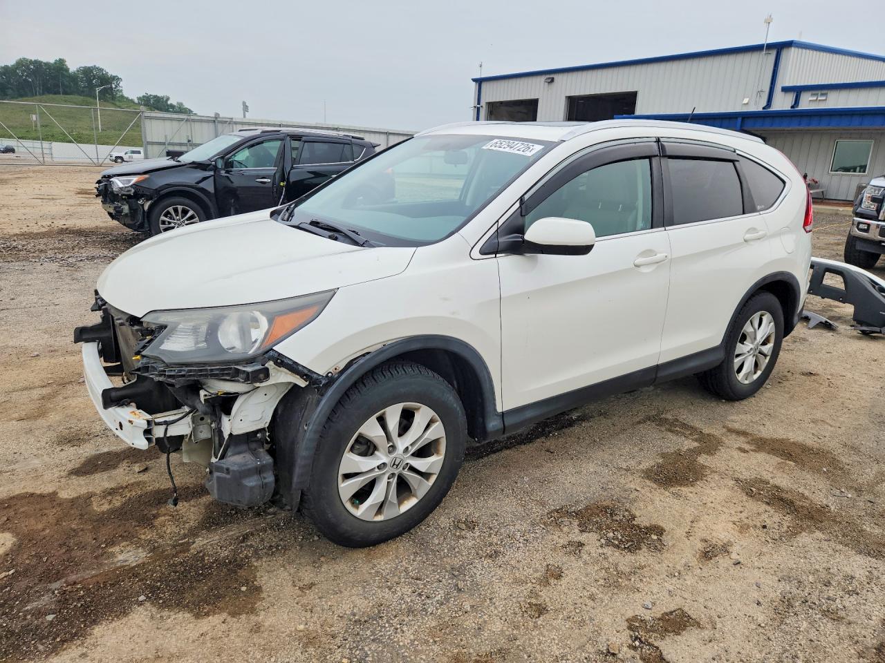 2012 Honda Cr-v Exl Белый vin: 5J6RM4H78CL069097